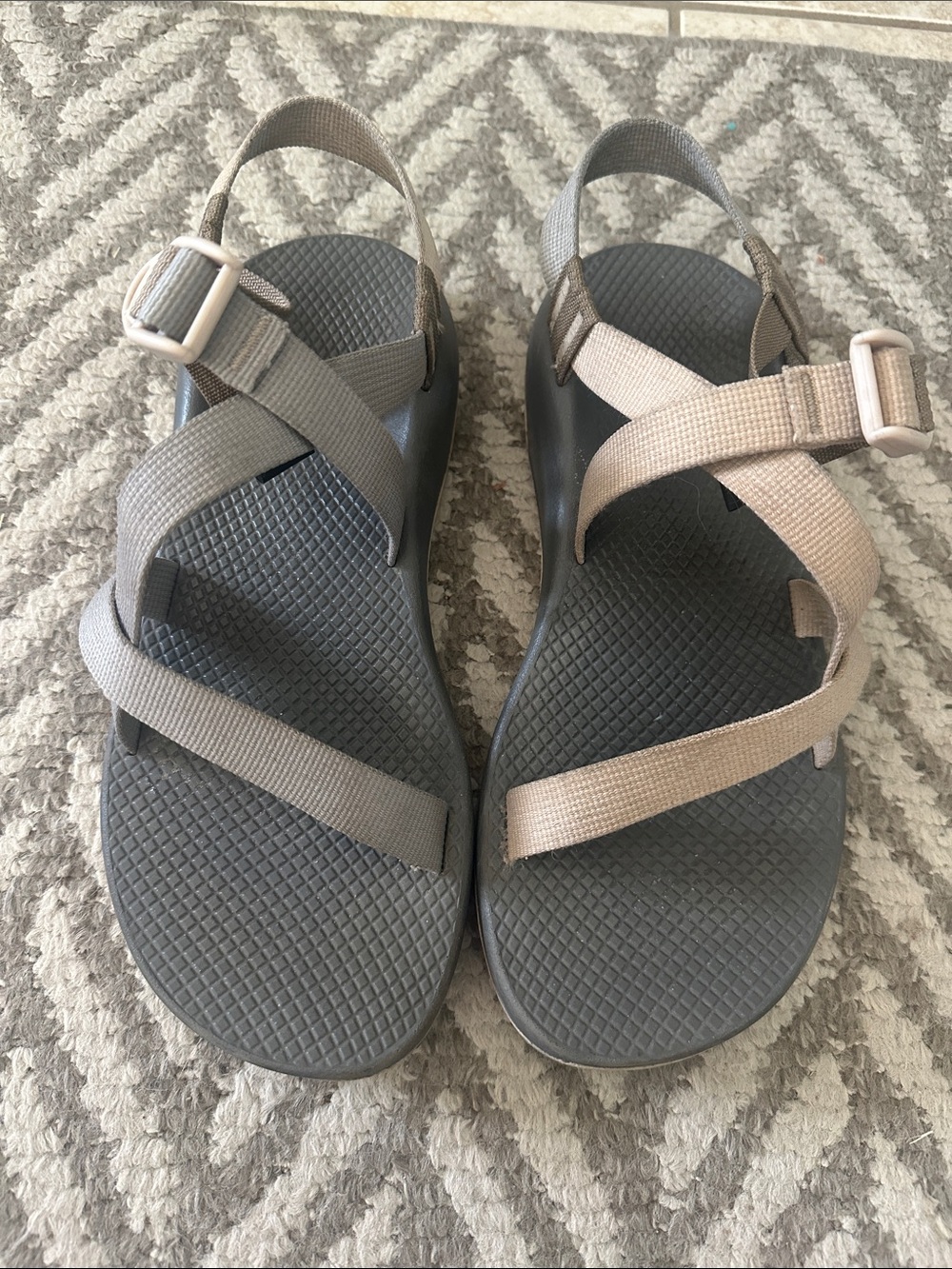 Chaco Sandals - Gray & Taupe